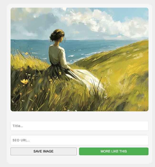 Enter your art details.